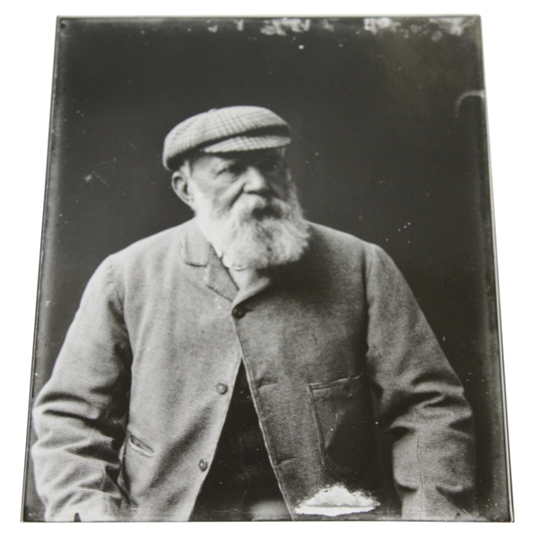 Old Tom Morris Photo Stamped with label St. Andrews University Library