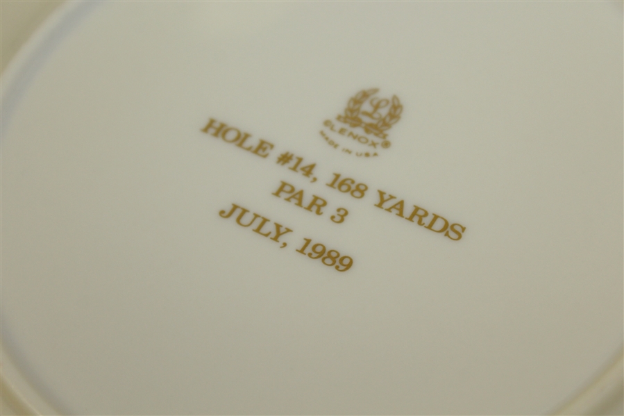 Pine Valley Golf Club Lenox Warner Shelly Bowl - 14th Hole