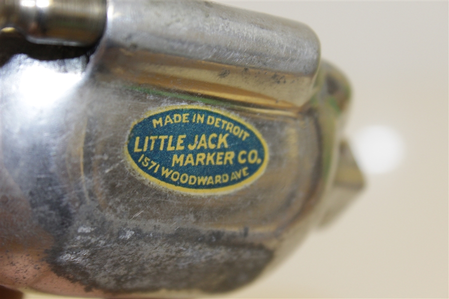 Little Jack Marker Co. Classic Metal Screw Press Golf Ball Marker