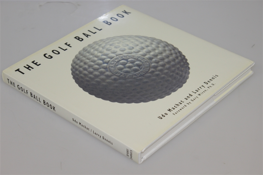 'The Golf Ball Book' by Udo Machat & Larry Dennis - Signed by Udo Machat