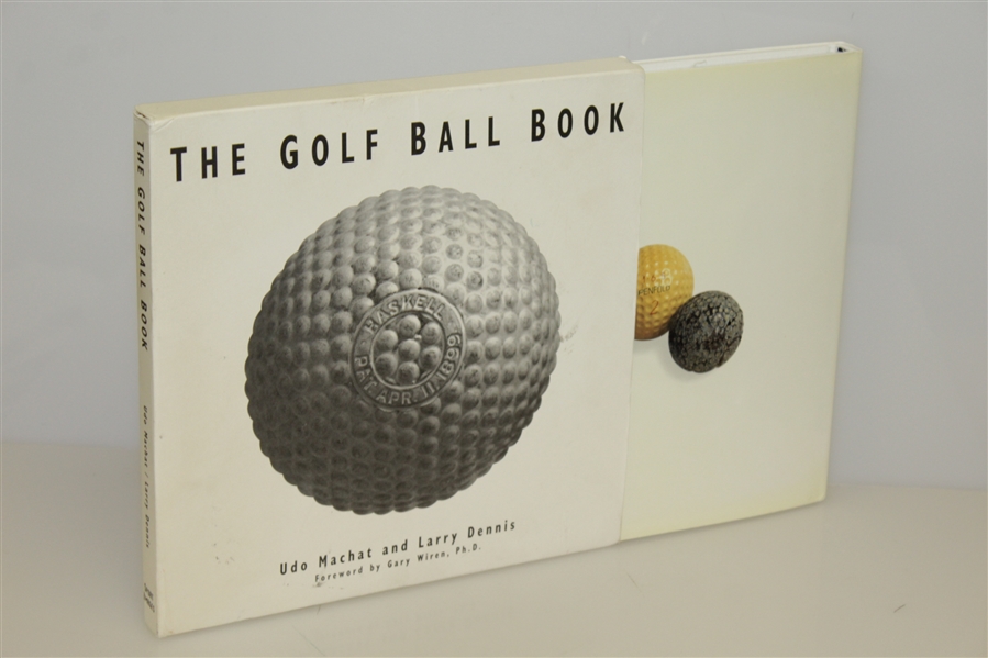 'The Golf Ball Book' by Udo Machat & Larry Dennis - Signed by Udo Machat