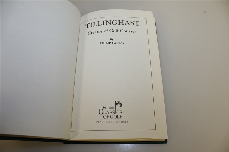 A.W. Tillinghast 'Creator of Golf Courses' 1st Edition 1st Printing Book