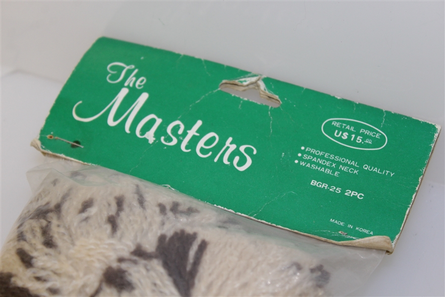 Classic 'The Masters' Golf Club Headcover - Set of Two
