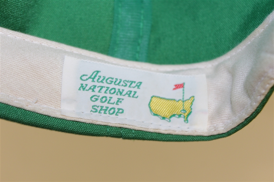 Classic Augusta National Golf Shop Green Masters Hat - 1980's