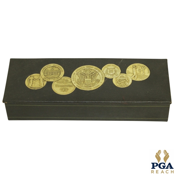 Ben Hogan Golf Ball Box Depicting Major Wins of 1953