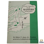 1950 Masters Tournament Spectator Guide - Jimmy Demaret Winner