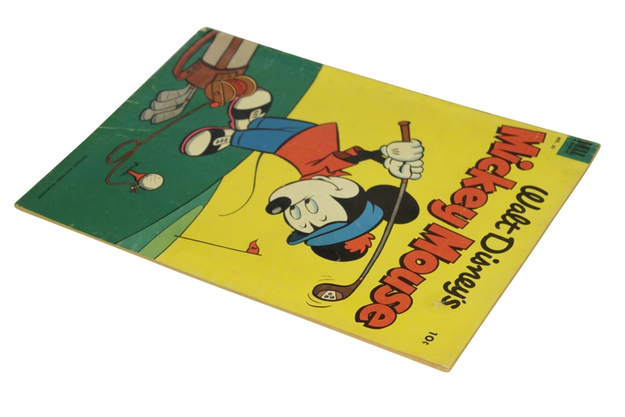 1953 Walt Disney's Mickey Mouse Dell Comic No. 30 with Golfing Mickey Cover