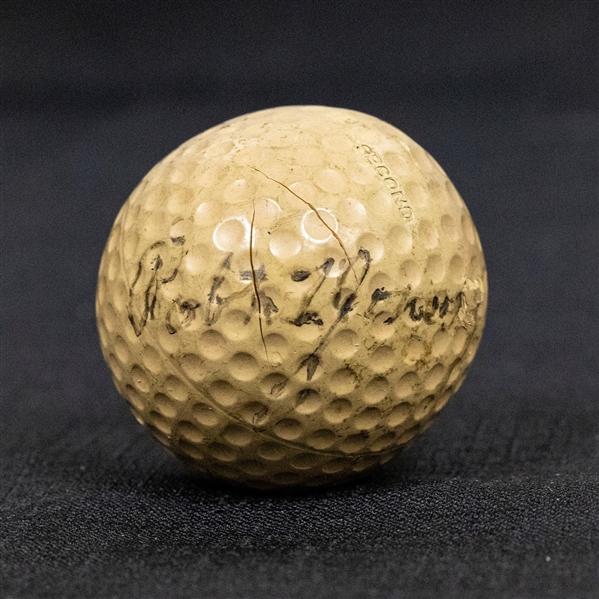 Robert Bobby Tyre Jones, Jr. Signed Golf Ball - 7 Known Examples Exist- JSA Letter #Y34298