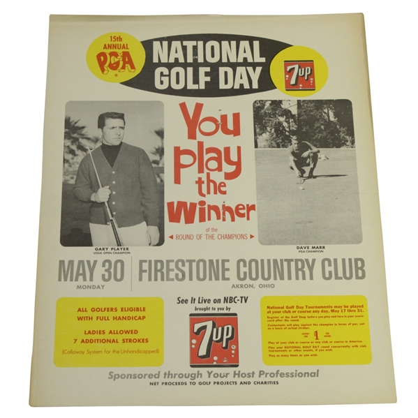 Classic National Golf Day 11x14 Broadside Advertising Poster/Flyer - 15th Annual
