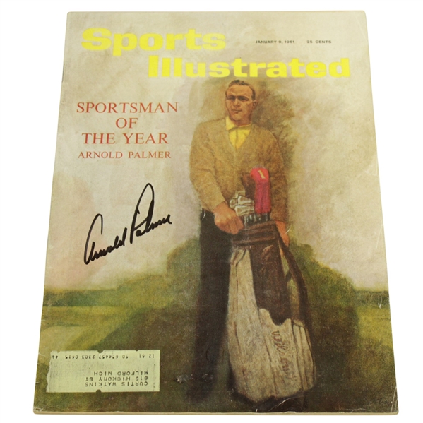 Arnold Palmer Signed January 9, 1961 Sports Illustrated JSA #Q49415