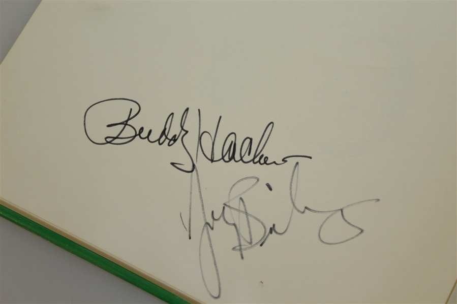 Buddy Hackett & Two Blind Golfers Lazaro & Charley Boswell Signed Golf Books JSA ALOA