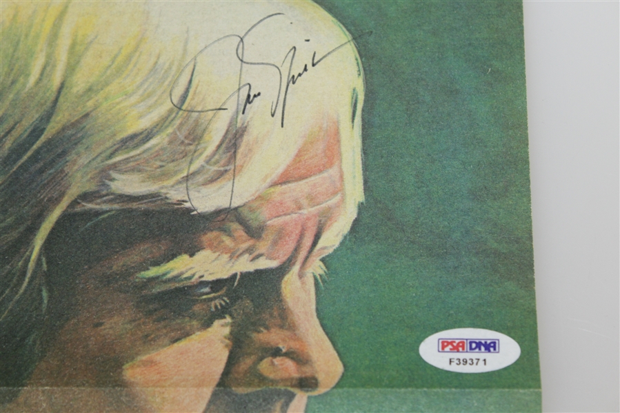 Jack Nicklaus Signed 1973 Oversize 'The Sporting News' Page/Poster PSA/DNA #F39371