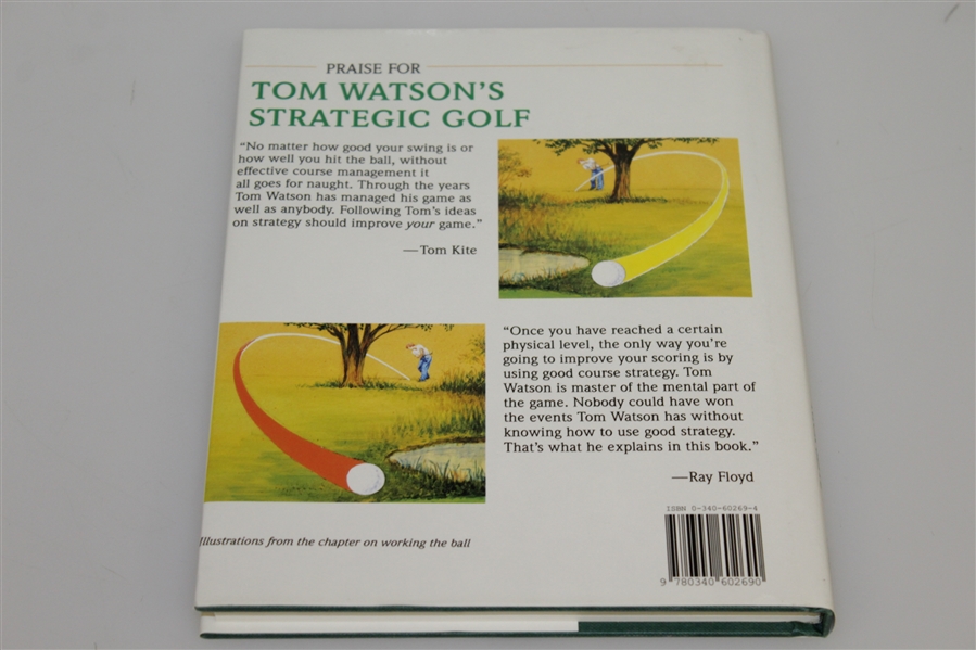 Tom Watson Signed 'Tom Watson's Strategic Golf' Book with Nick Seitz JSA ALOA