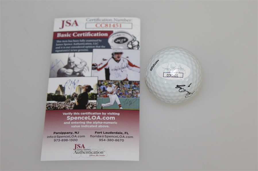 John Daly Signed Wilson 'John Daly' Logo Golf Ball JSA #CC81451