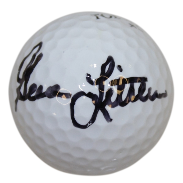 Gene Littler Signed Top-Flite XL Logo Golf Ball JSA #P36848