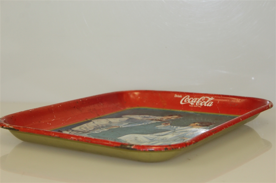 1960's Coca-Cola 'Delicious and Refreshing' 1926 Replica Tin Drink Tray