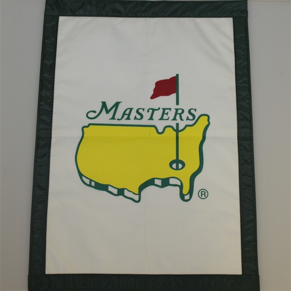  25 Masters Champs Signed Garden Flag with Spieth, Nicklaus, Mickelson, Ford, & others JSA ALOA
