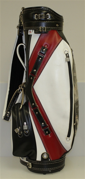 Mickey Mantle Signed Custom Painted Commemorative Golf Bag JSA FULL #B48406