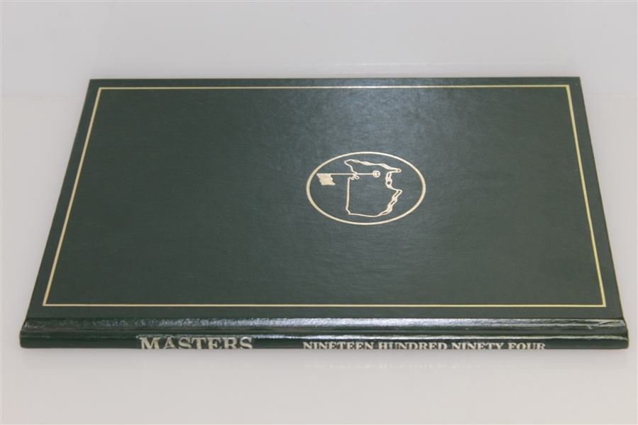 1994 Masters Tournament Annual Book - Jose Maria Olazabal Winner