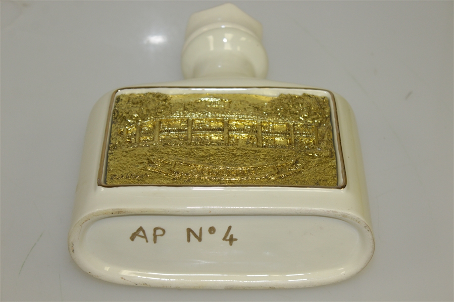 Augusta National Golf Club Clubhouse Royal English Porcelain Decanter by Artist Bill Waugh