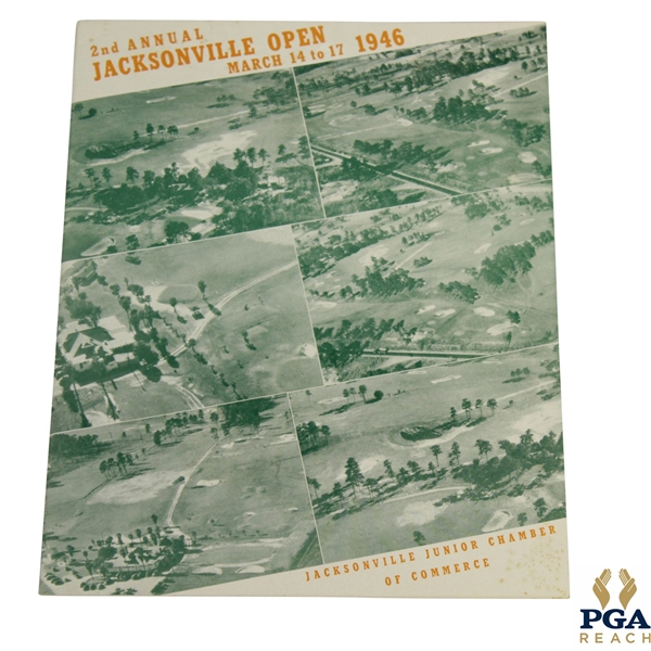 1946 2nd Annual Jacksonville Open Official Program - Sam Snead Winner