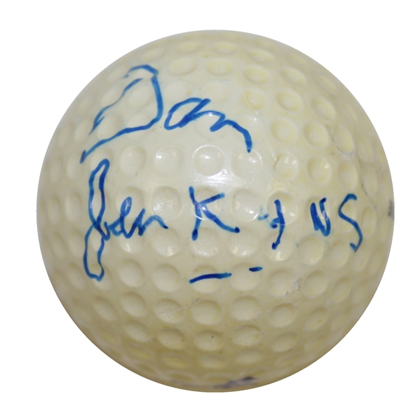 Dan Jenkins Signed Golf Ball JSA ALOA