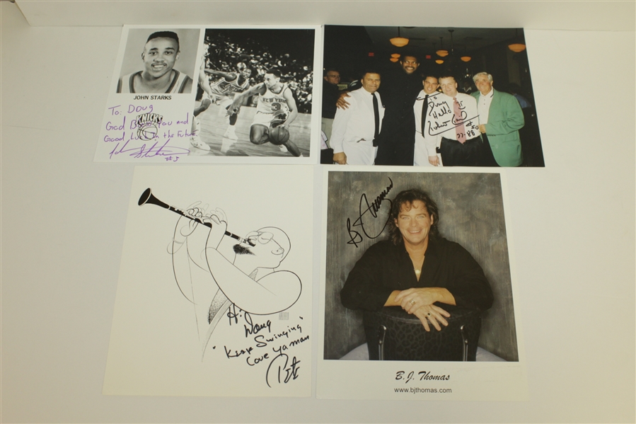 Misc. Signed Photos & Correspondence to Doug Sanders - Celebrities, Music, Athletes, etc. JSA ALOA