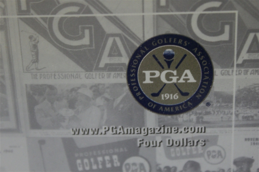 PGA Magazine August 2003 Celebrating 1,000 Months - Framed Presentation