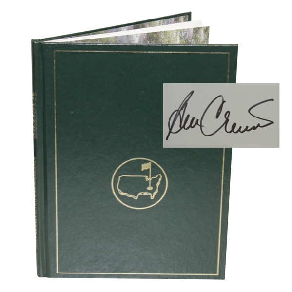 1995 Masters Tournament Annual Book - Signed By Winner Ben Crenshaw JSA ALOA