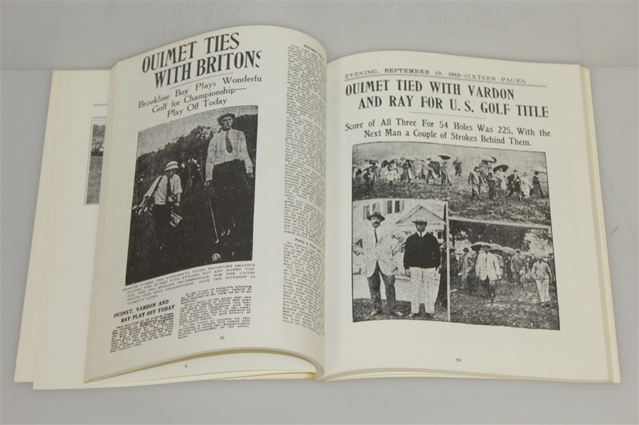 1913 US Open Championship Eyewitness Accounts by Members of the Press by Colby
