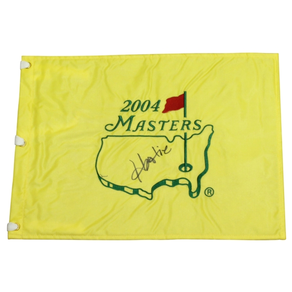 Hootie Johnson Signed 2004 Masters Flag JSA ALOA