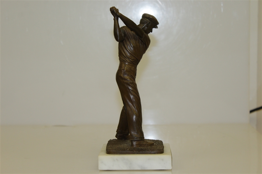 Ben Hogan Bronze Statue Mid-Swing - Golfer of the Decade 1948 to 1957