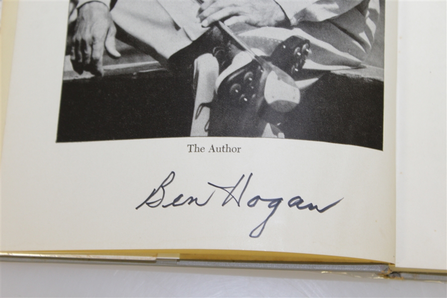Ben Hogan Signed 1948 'Power Golf' JSA ALOA