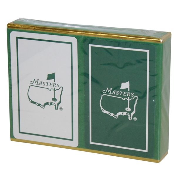 Masters Playing Cards Set New in Box w/ Gold Trim - Classic Look