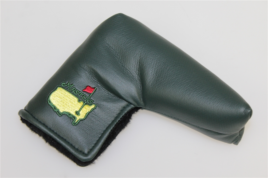 Masters Tournament Leather Undated Putter Cover - Excellent Condition