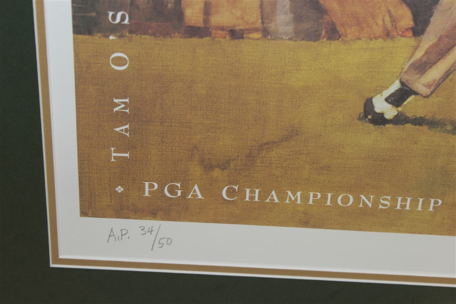Byron Nelson Signed '11 In a Row' Print Limited to 50 -  Commemorating Historic 1945 win Streak JSA ALOA