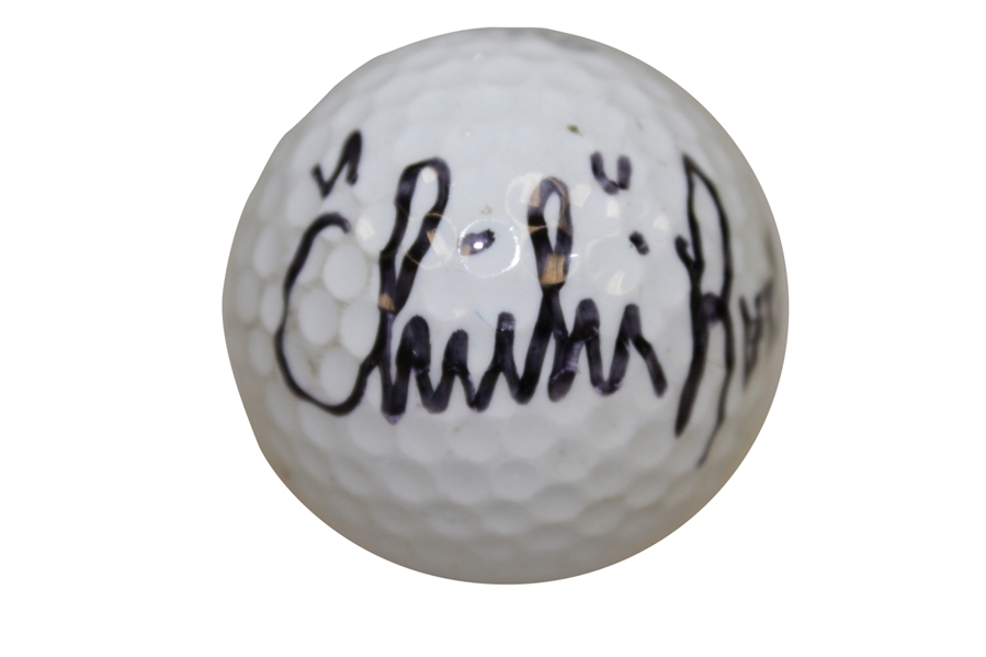 Chi Chi Rodriguez Signed Full Signature Golf Ball JSA ALOA