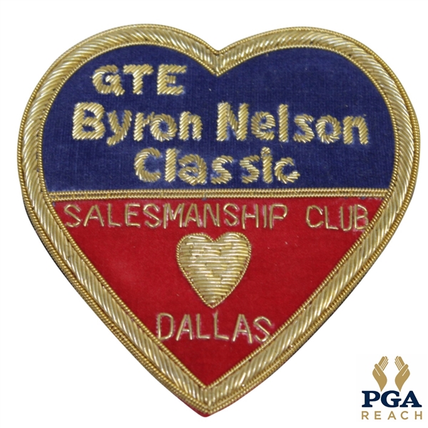 Byron Nelson Classic Blazer Crest/Badge - Gold & Silver Bullion
