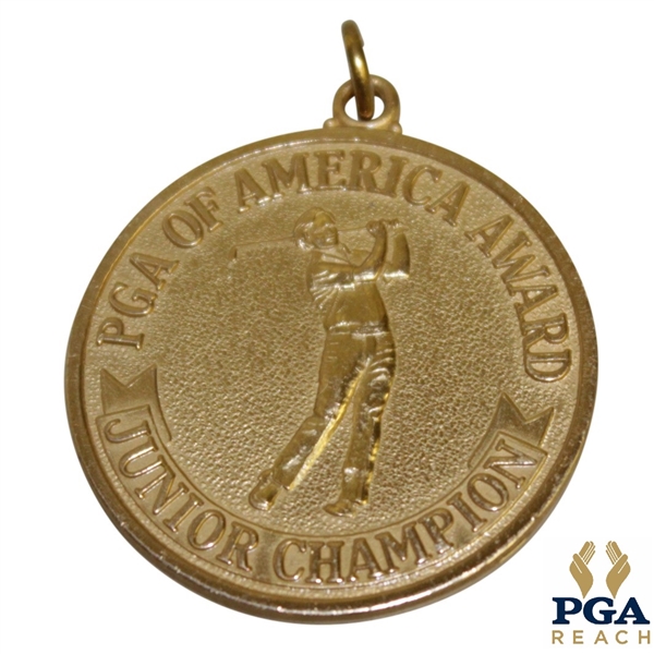 PGA of America Award Junior Champion Medal 