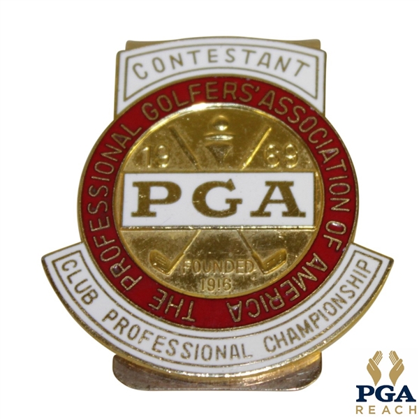 1969 PGA Club Professional Championship Contestant Badge