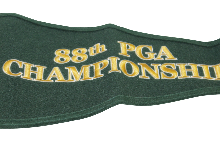 2006 PGA Championship at Medinah Wool Pennant - Tiger Woods Win 