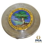 Bing Crosbys Personal Pro-Am Paperweight - Gifted to Him to Celebrate The Tournaments 25th Silver Anniversary in 1966