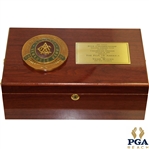Tiger Woods 2000 PGA Championship-Champions Dinner Gift Humidor w/ Thank You Card - Seldom Seen