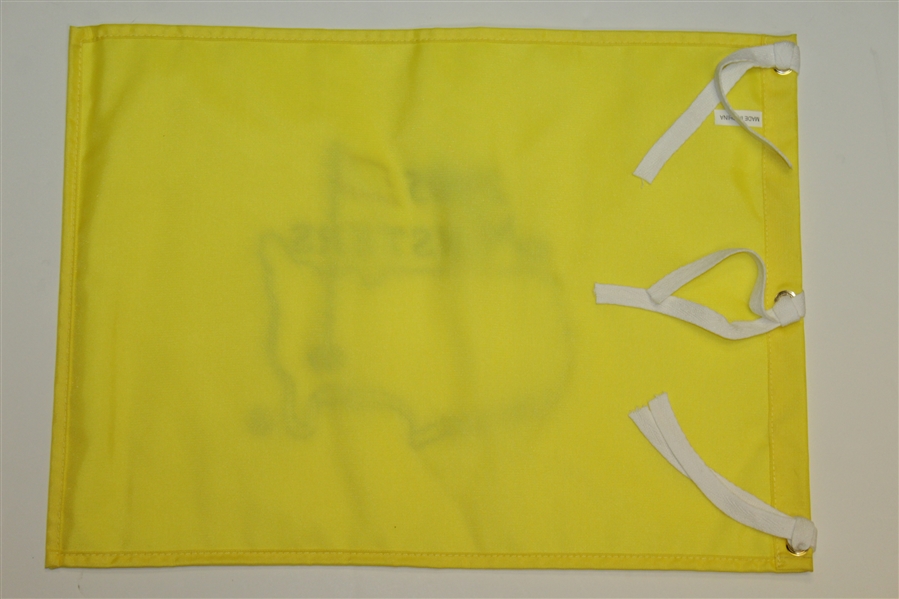 2001, 2002, & 2005 Masters Embroidered Flags - Tiger Woods Winner