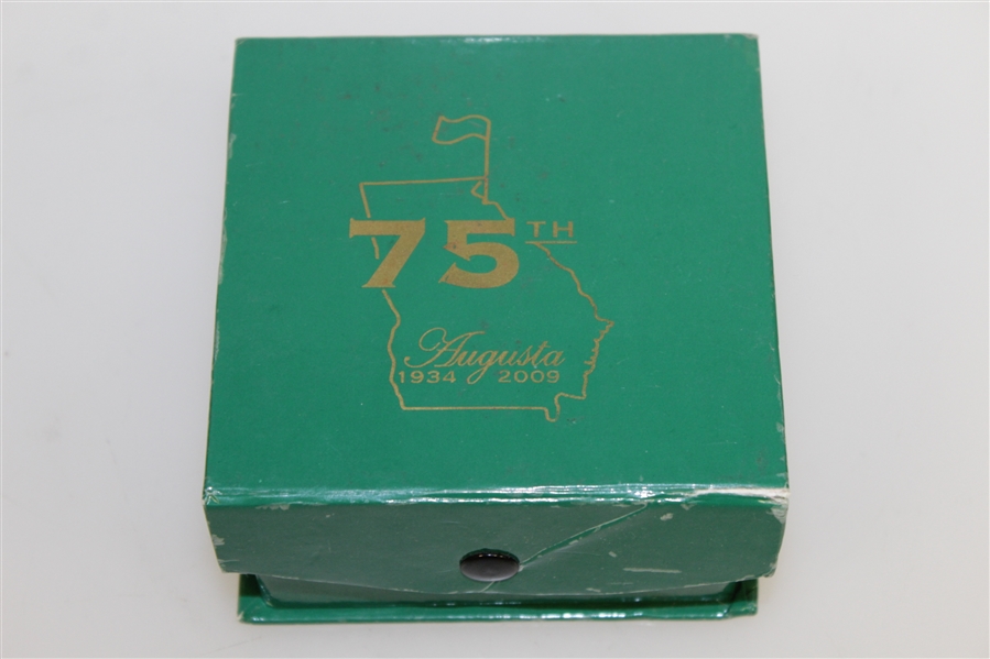 Augusta First Annual Invitation Tournament 75th Anniversary Watch with Patch in Box