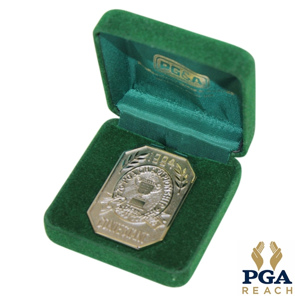 1994 PGA Championship at Southern Hills Contestant Money Clip / Badge w/ Case - Nick Price Winner 