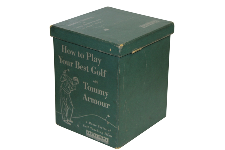 How to Play Your Best Golf w/ Tommy Armour Movie Series on Tape Reels 