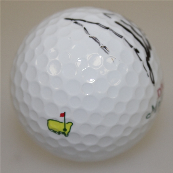 Tiger Woods Signed Masters Logo Golf Ball -Obtained at Tiger's 1st Major 1995 Augusta- JSA FULL LETTER