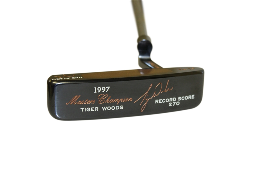 Titleist Scotty Cameron 1997 Tiger Woods Masters Teryllium TEi3 Newport Putter 027/270 with Case 