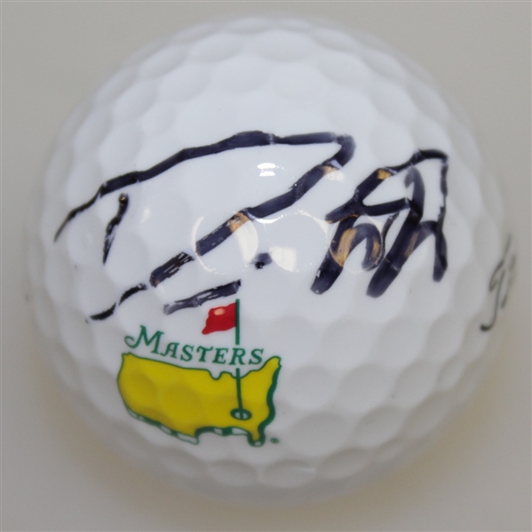 Danny Willett Signed Masters Logo Golf Ball JSA #CC66629